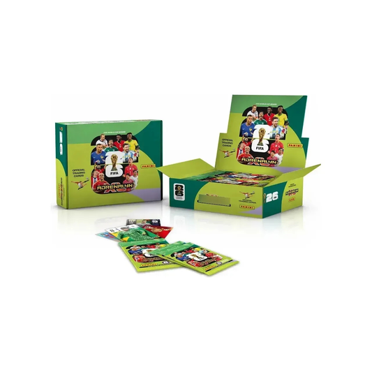 Cartas Panini Adrenalyn XL Mundial USA 2026 x 24 sobres