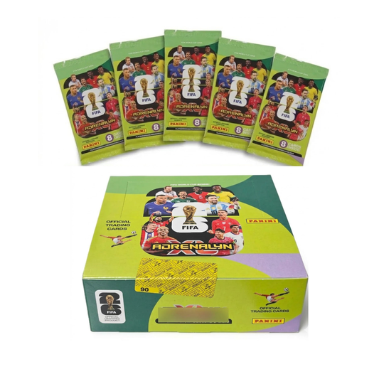 Cartas Panini Adrenalyn XL Mundial USA 2026 x 5 sobres