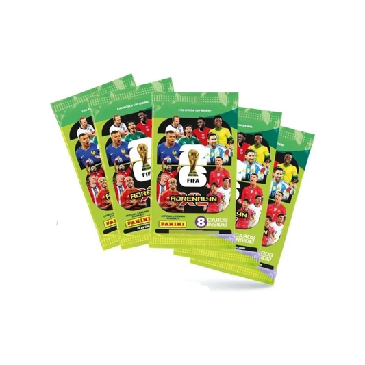 Cartas Panini Adrenalyn XL Mundial USA 2026 x 5 sobres