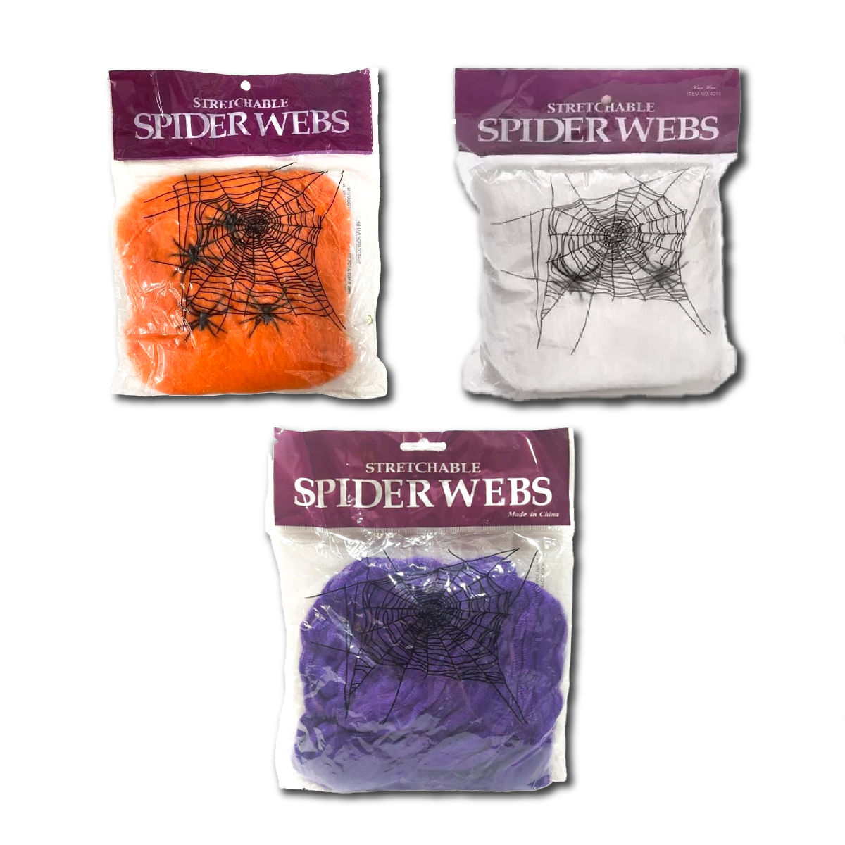 Telaraña Con Arañitas