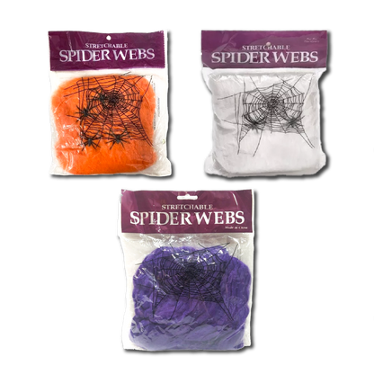 Telaraña Con Arañitas