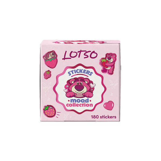 Box Roll Stickers Lotso Wero – Rollo de 180 Stickers Decorativos