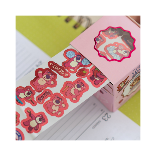 Box Roll Stickers Lotso Wero – Rollo de 180 Stickers Decorativos