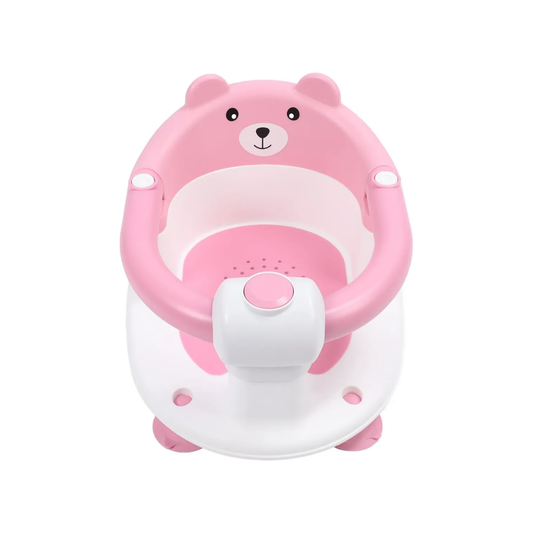 Aro de Baño Osito Duck Rosa y Verde