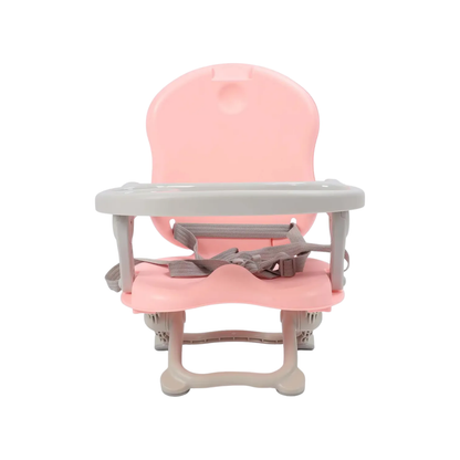 Silla Para Comer Booster Plegable Rosa