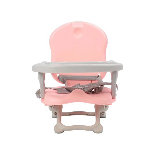 Silla Para Comer Booster Plegable Rosa