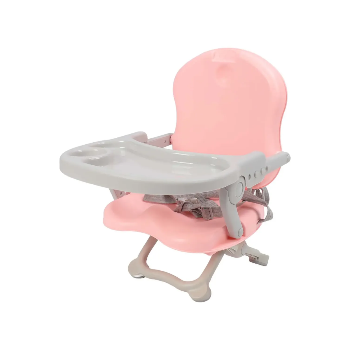 Silla Para Comer Booster Plegable Rosa