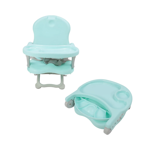 Silla Para Comer Booster Plegable Verde