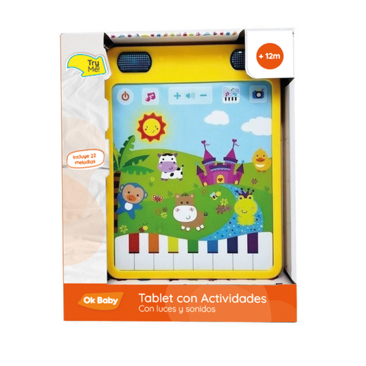 Tablet Ok Baby con Actividades