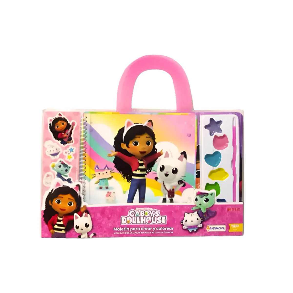Maletín de Gabby Dollhouse para Crear y Colorear