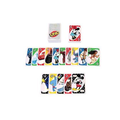 Juego De Cartas Uno Disney 100 Aniversario Mattel