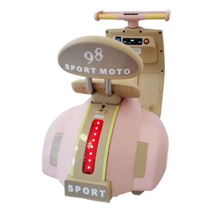Vespa a Batería Everbright Rosa 6V