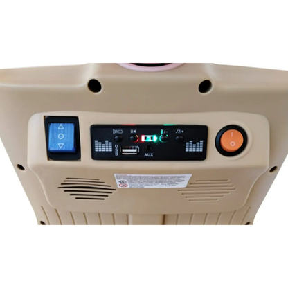 Vespa a Batería Everbright Rosa 6V