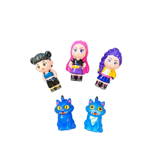 Muñecos Squishies K-Pop Demon Hunter