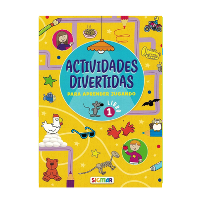 Libro Actividades Divertidas Para Aprender Jugando 1 Sigmar
