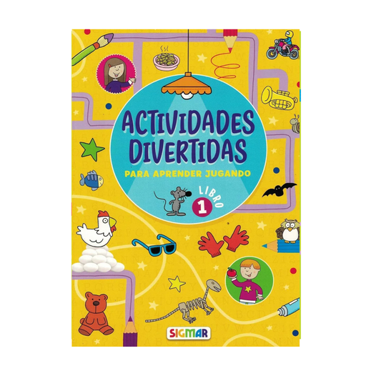 Libro Actividades Divertidas Para Aprender Jugando 1 Sigmar