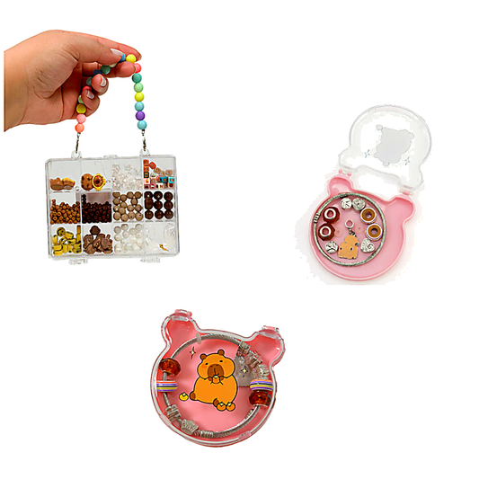 Set De  Pulseras Infantil Capy