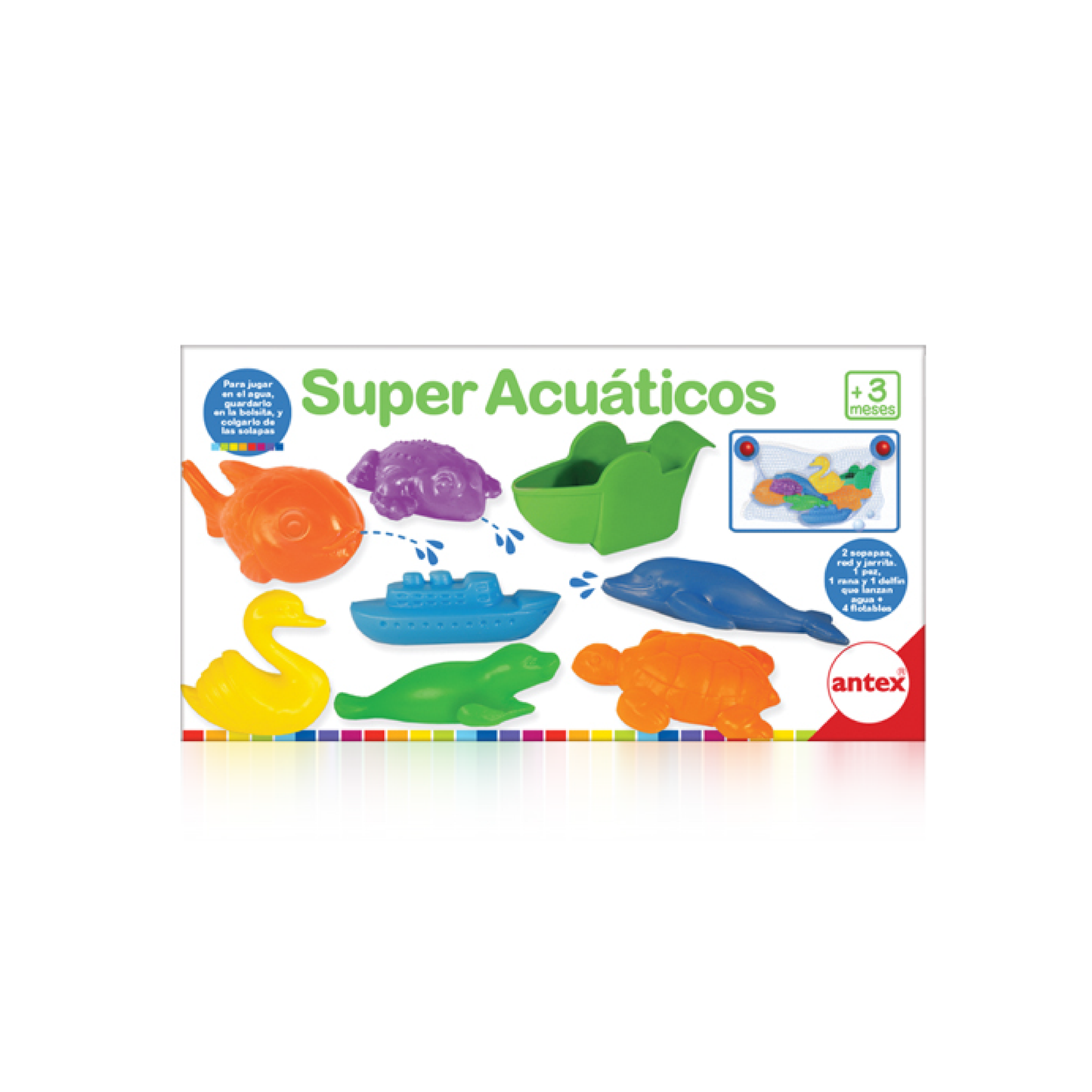 Juego De Baño Súper Acuáticos Antex