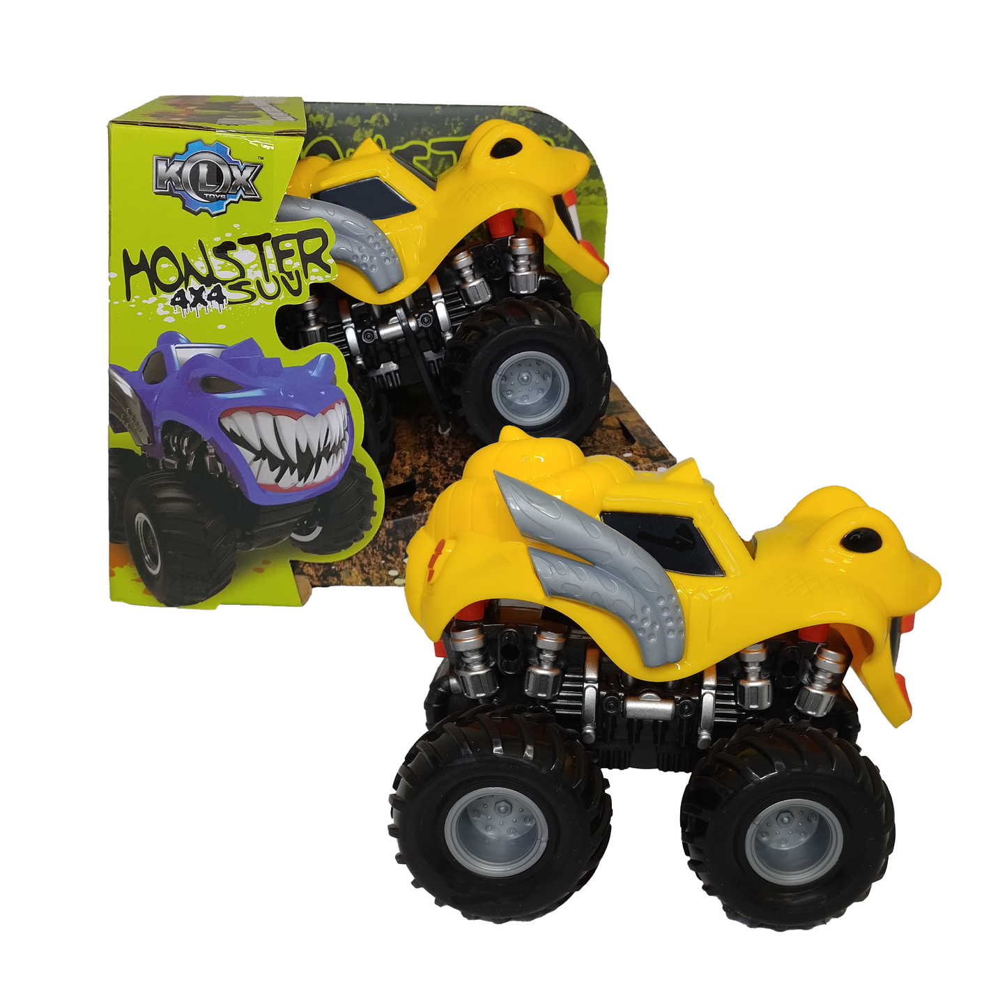 Auto 4x4 A Fricción Monster Suv