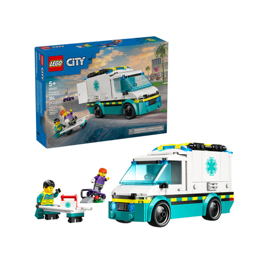 Lego Ambulancia De Emergencias