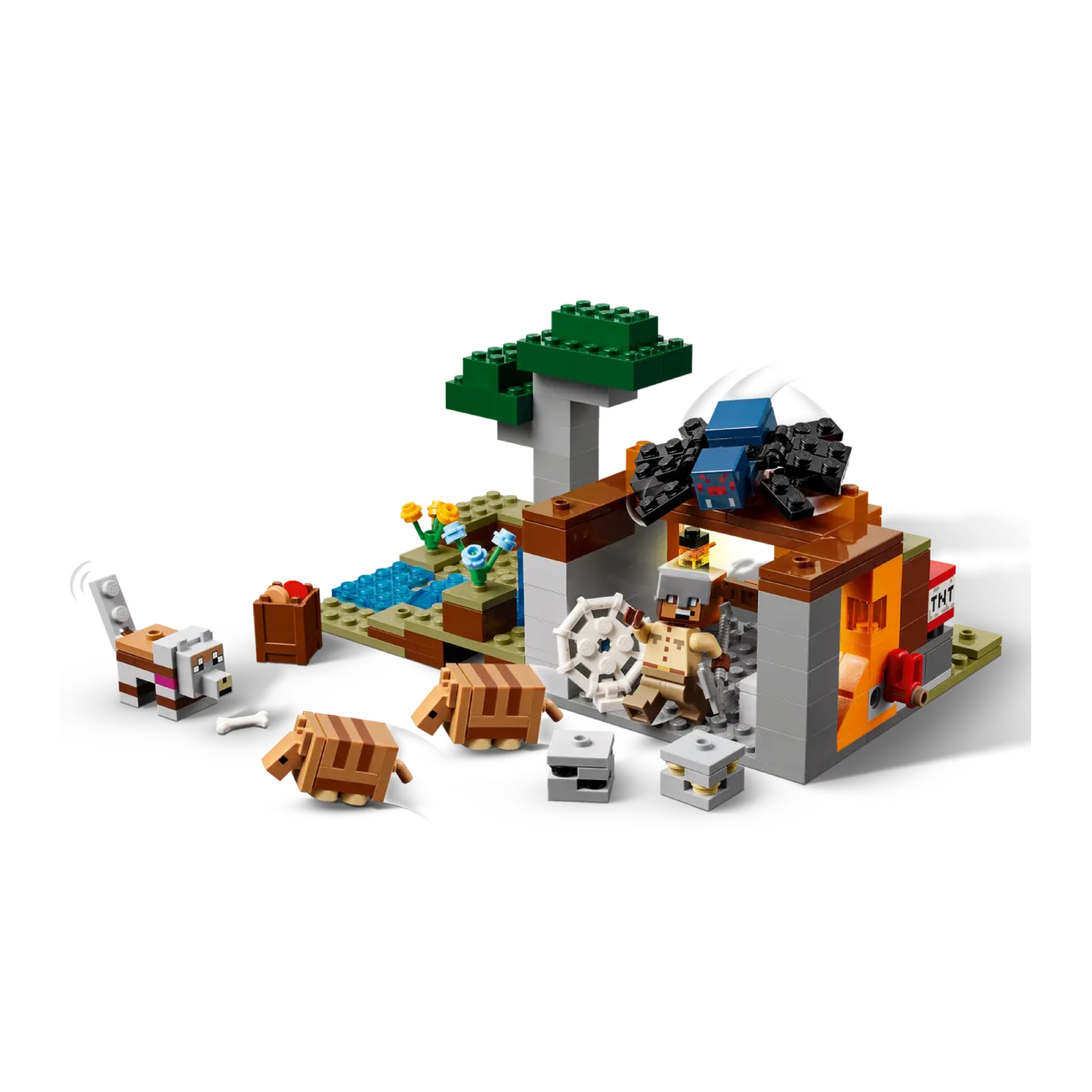 Lego Minecraft La Expedición A La Mina Del Armadillo