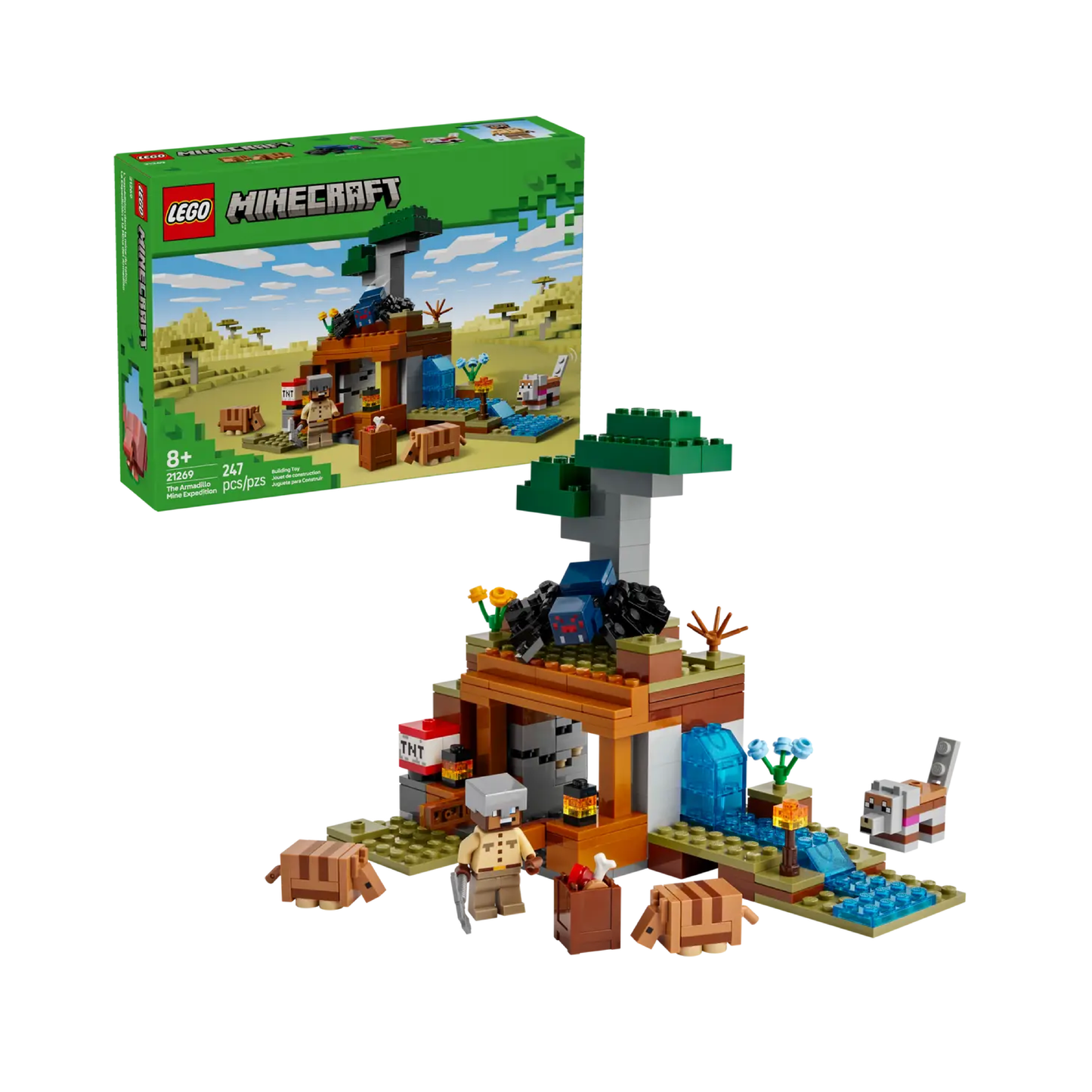 Lego Minecraft La Expedición A La Mina Del Armadillo