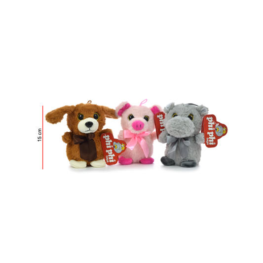 Peluche Chancho Perro Hippo 15 Cm. PhiPhi Toys