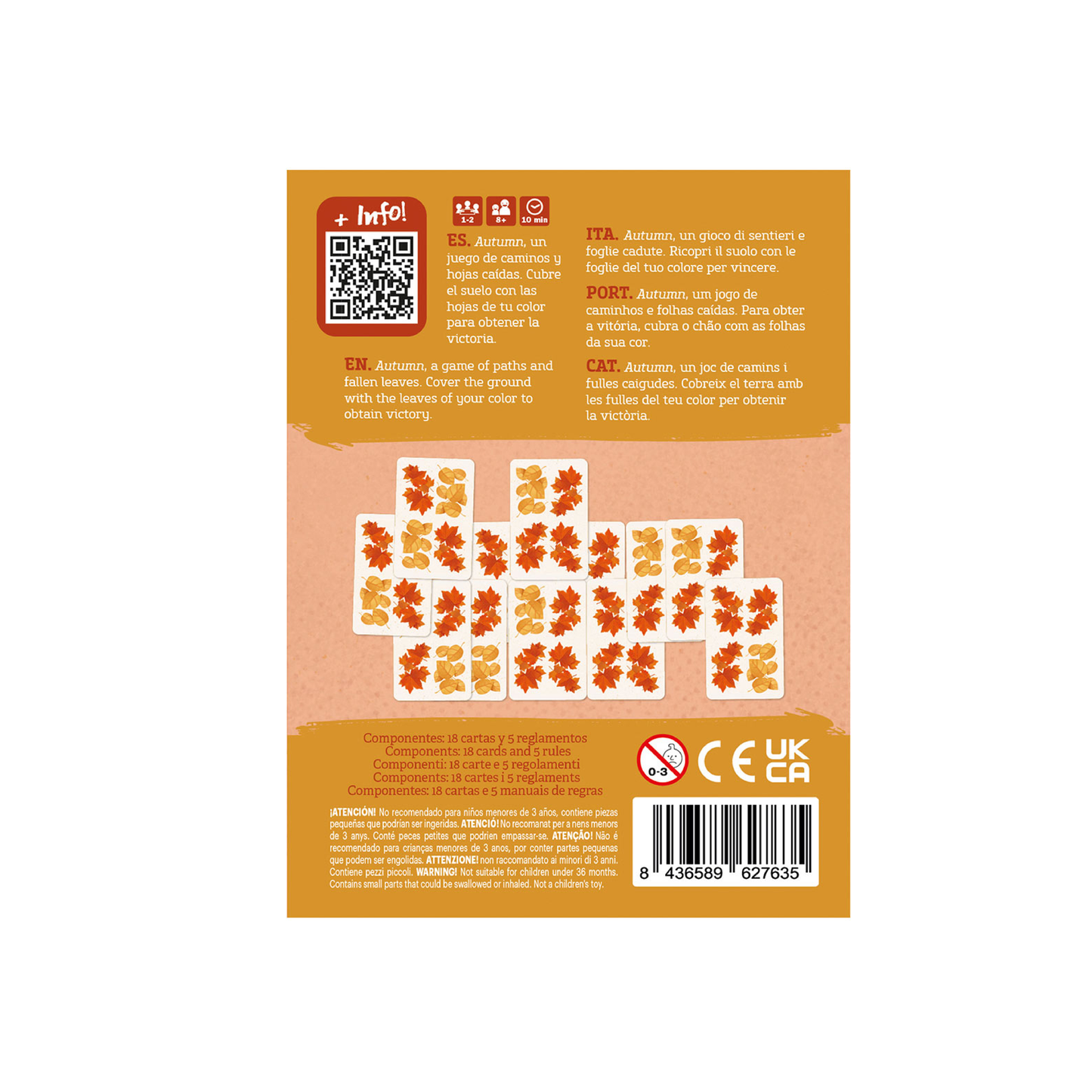 Juego De Cartas Autumn Devir