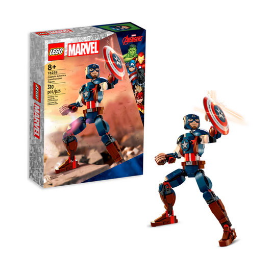Lego Marvel Figura para Construir: Capitán América