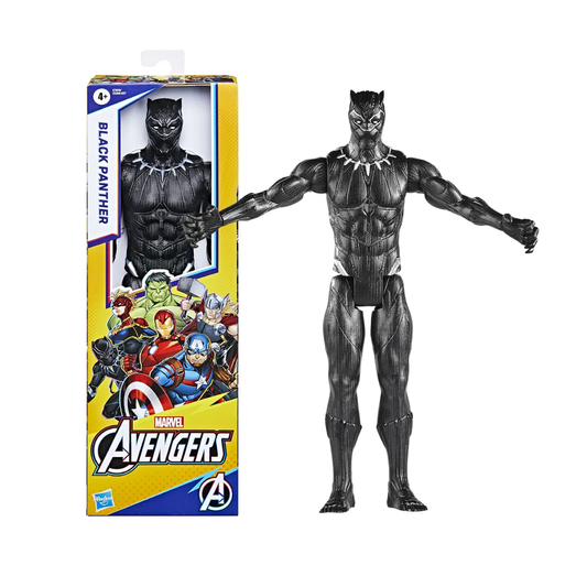 Figura Articulada 29 Cm Titan Hero Black Panther Avengers Marvel Hasbro