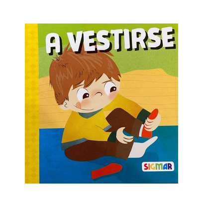 Libro A Vestirse Hola Nico Sigmar