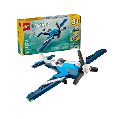 Lego Creator Aeronave: Avión De Carreras 3En1