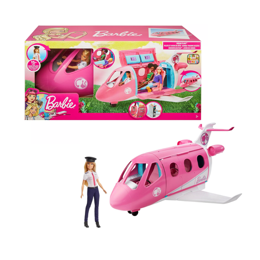 Muñeca Barbie Playset Jet De Aventuras Mattel