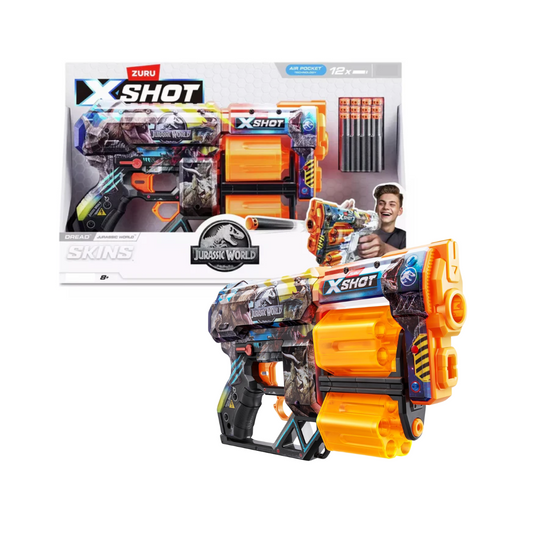Pistola Juguete X-shot Dread Skins Series Jurassic World