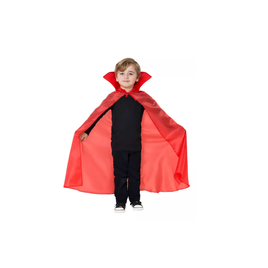 Capa Roja Con Cuello Candela