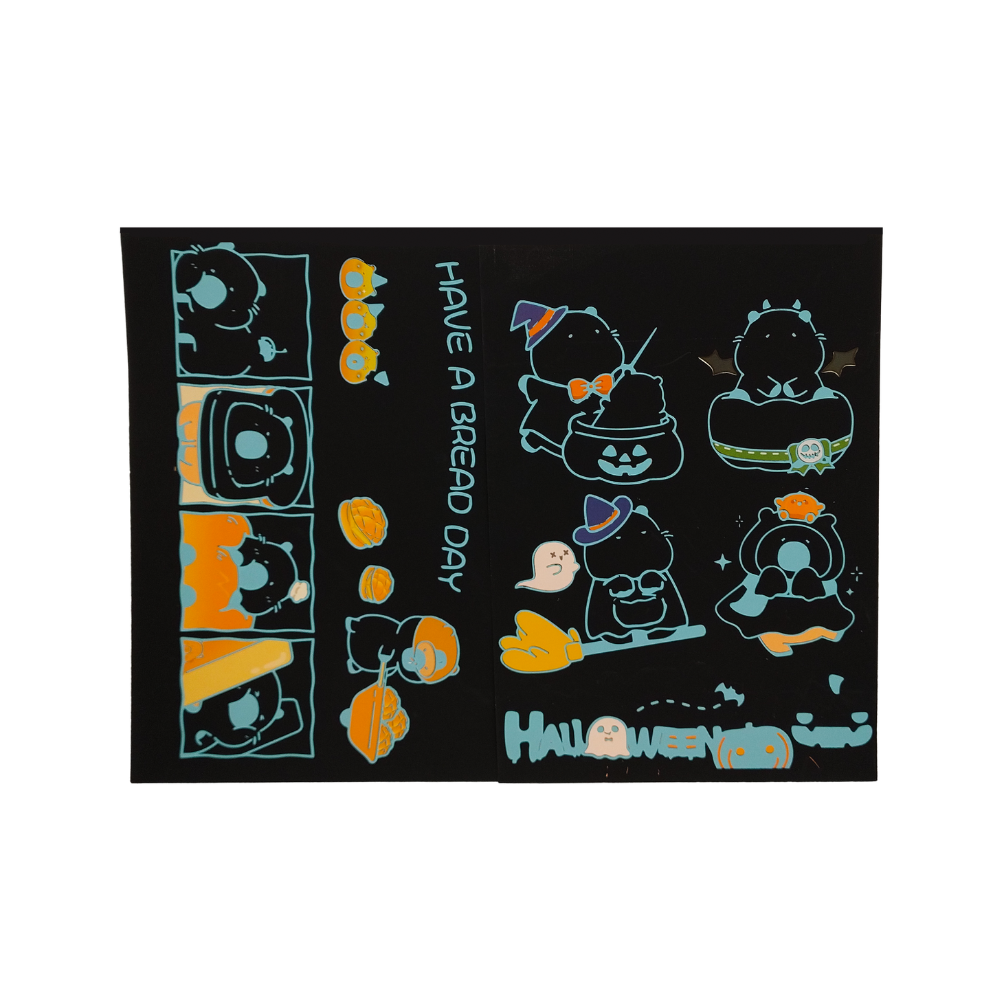 Láminas x2 Para Scratch Painting Capybara