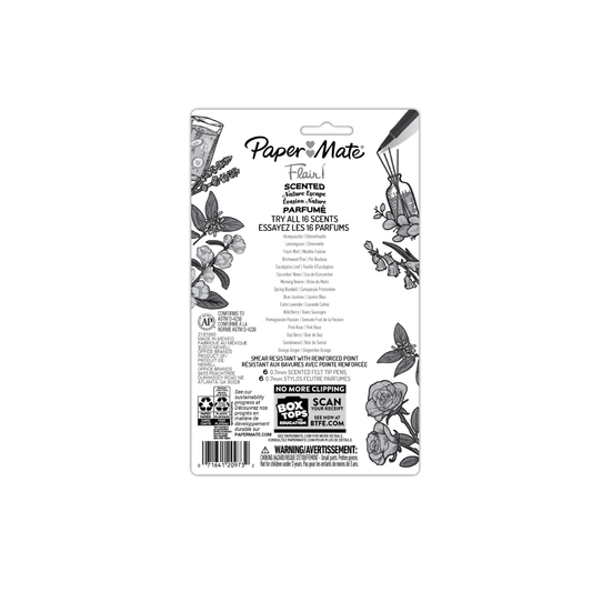 Paper Mate Flair Rotuladores Con Aroma Por 6 Unidades