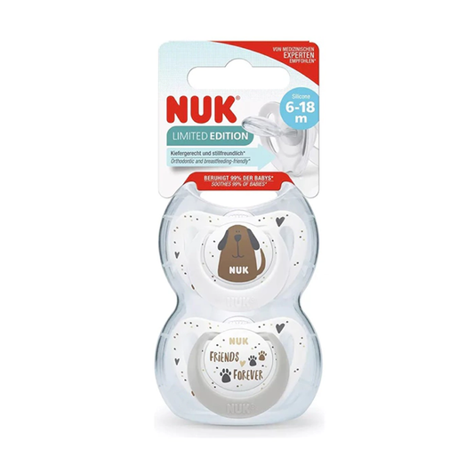 Set De 2 Chupetes Star Cats & Dogs 6-18 meses Nuk