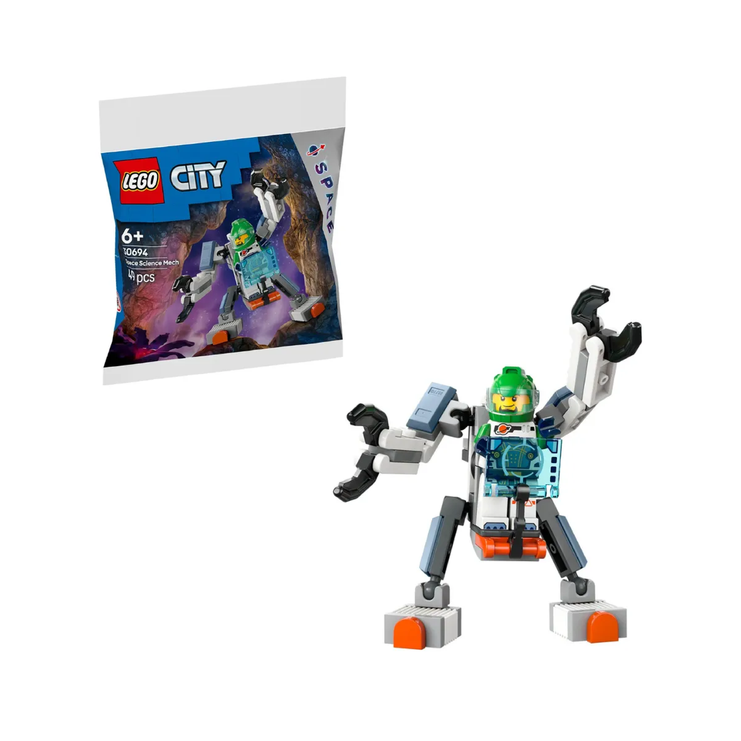 Lego Bolsa Space Science Mech