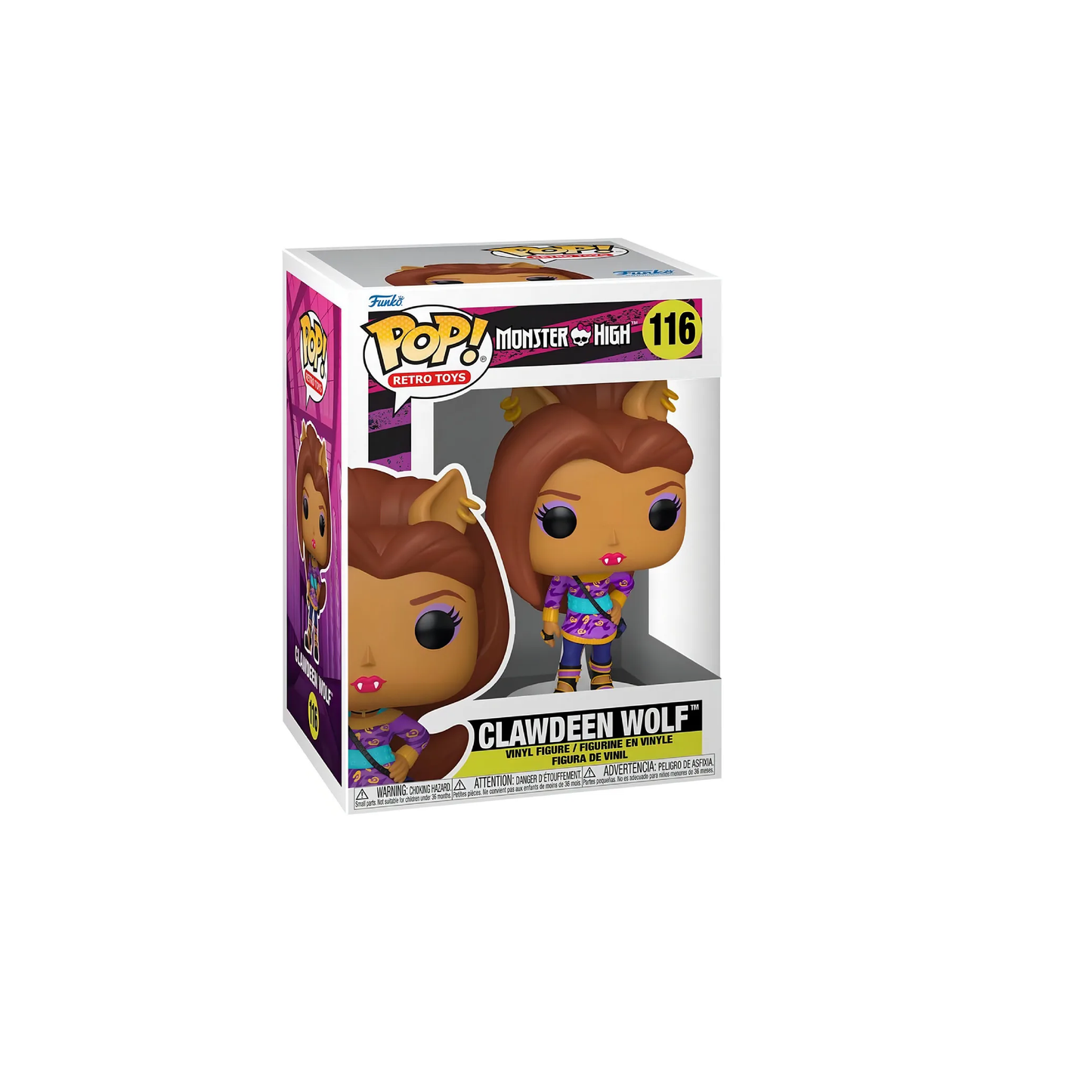 Funko Pop Monster High Clawdeen Wolf 116