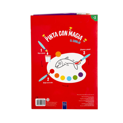 Libro Pinta Con Magia El Conejo Yoyo