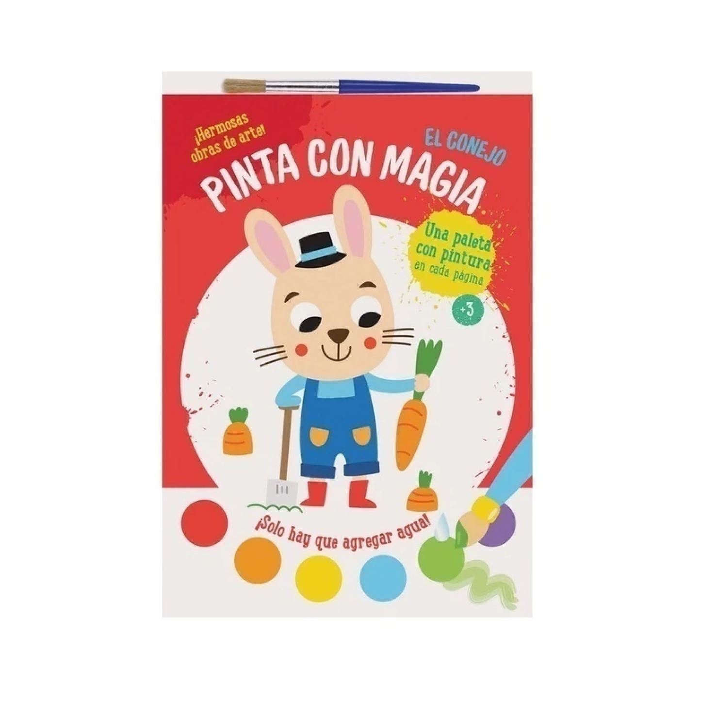 Libro Pinta Con Magia El Conejo Yoyo