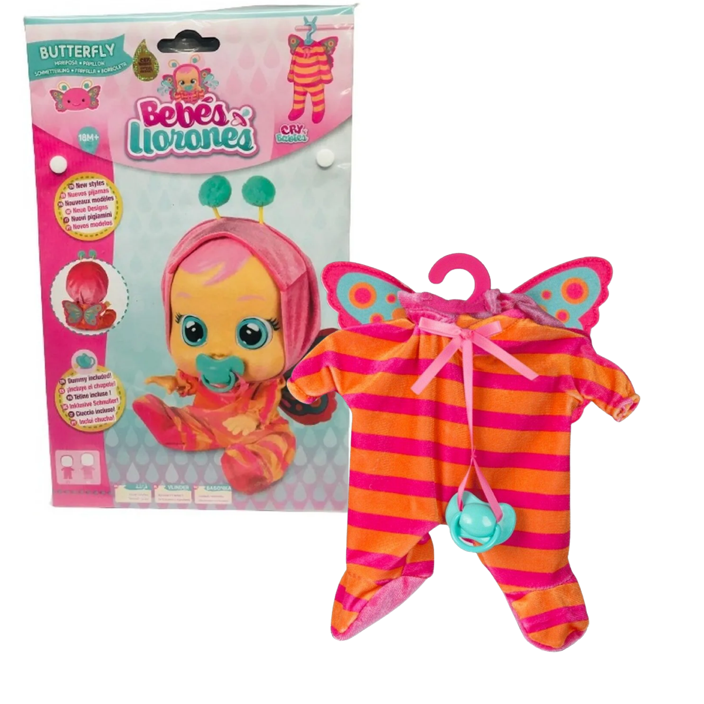 Pijama Para Muñecos Cry Babies Wabro