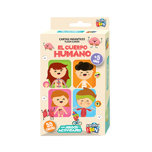 Cartas Infantiles El Cuerpo Humano Plow