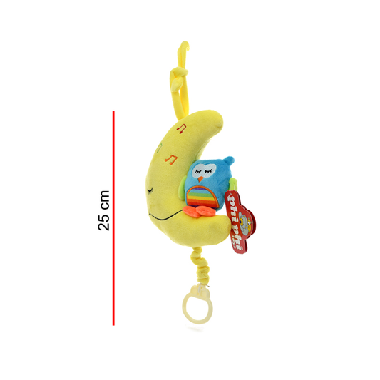 Cunero Musical Lechuza Con Luna 20 Cm PhiPhiToys