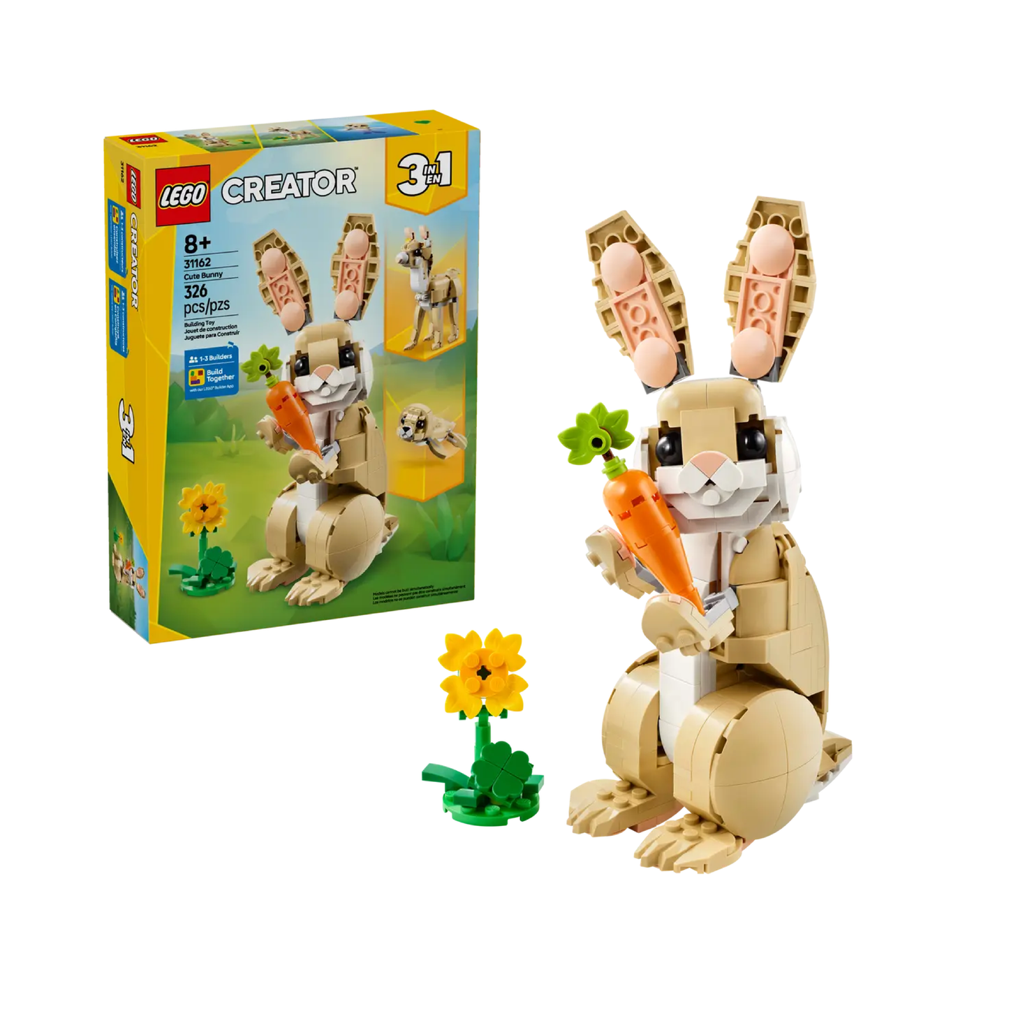 Lego Lindo Conejo 3en1 Creator
