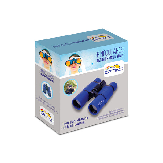 Binoculares Recubiertos En Goma