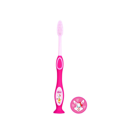 Cepillo De Dientes Rosa 3-6 Años Chicco