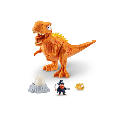 Juguete Huevo Gigante De Dinosaurio Dino Island Con Sorpresas Smashers Zuru