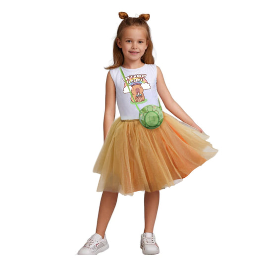 Disfraz Capybara vestido T1